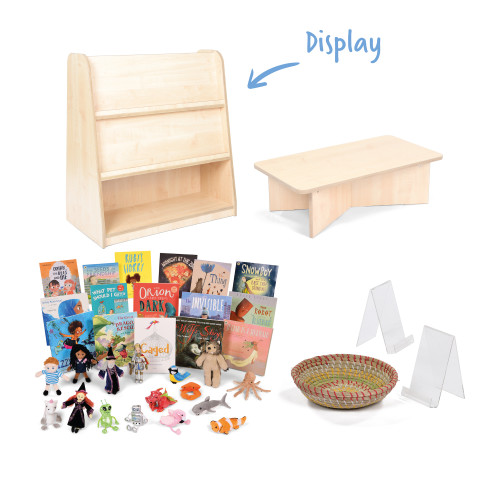 Complete Book & Puppet Area Set 5-7yrs (with MLBU2D, & HPT1REC)