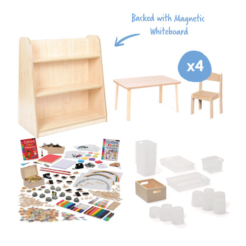 Complete Writing Area Set 5-7yrs (with MLSU2W, RCTLA59 & 4xChairs35)