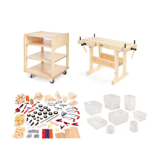 Complete Woodwork Area Set 3-5yrs (with RTHIGH & Bench)