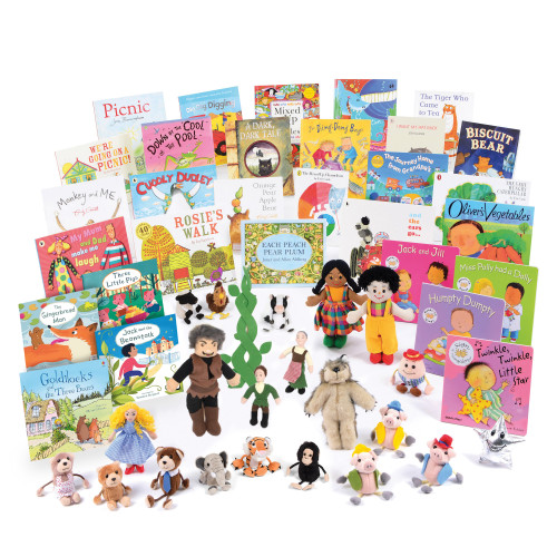 Books & Puppets Resource Collection 3-4yrs
