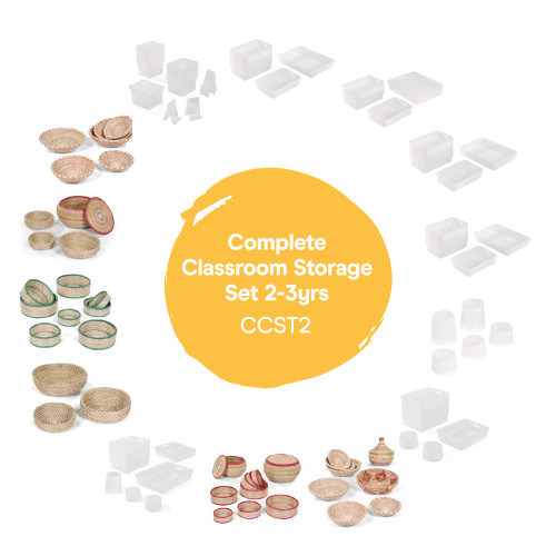 Complete Classroom Storage Sets 2-3yrs