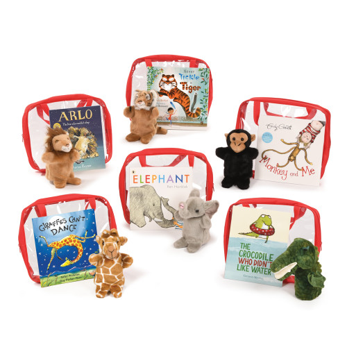 Set of 8 Going Home Bags Wild Animals Collection 3-6yrs