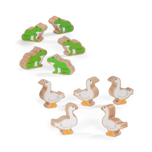 Set of Counting Ducks & Frogs