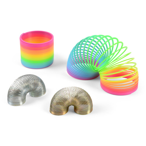 Set of Coloured and Metal Springs for Early Years Science
