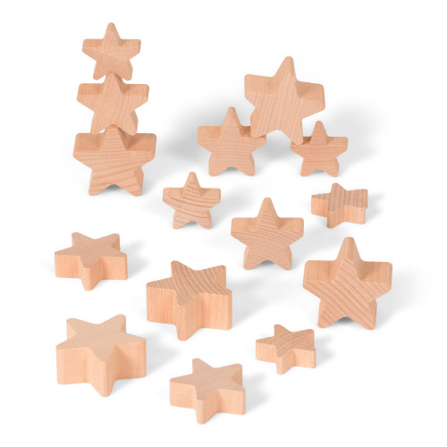 Wooden Stars Set
