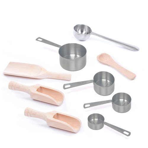 Set of Scoops and Spoons