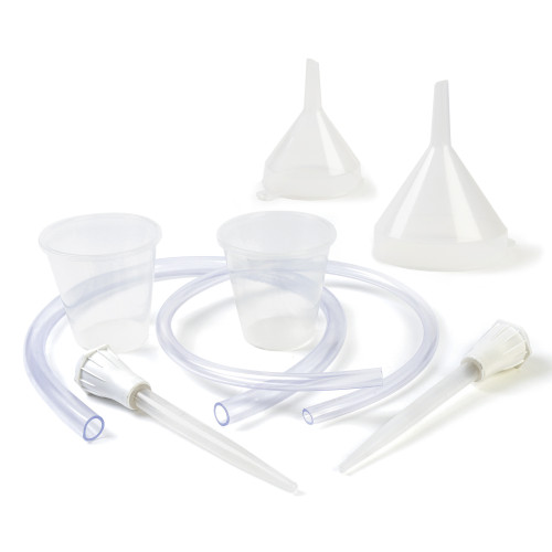 Set of Water play Transparent Tubing, Pots and Basters