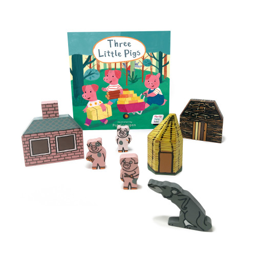 Three Little Pigs Book Set