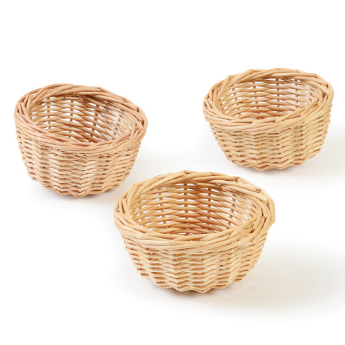 Set of x3 Cob Baskets