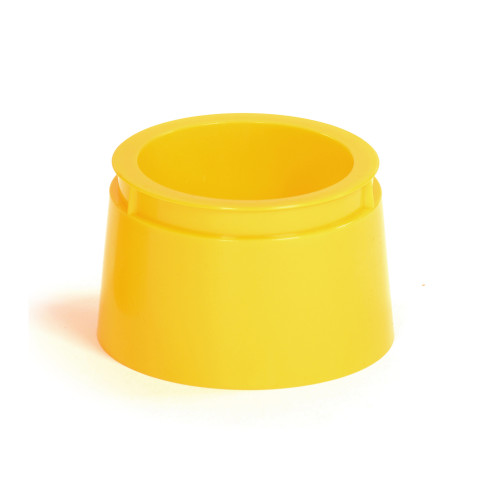 Short Storage Pots Yellow