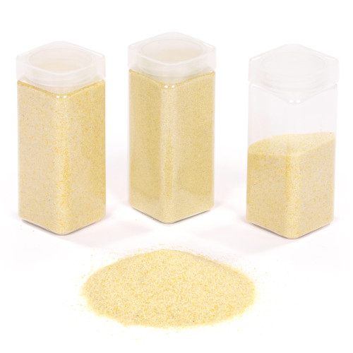 Containers of Sand Yellow