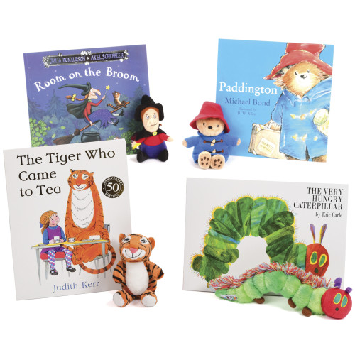 Favourite Tales Book and Finger Puppets Colleciton 3-6yrs