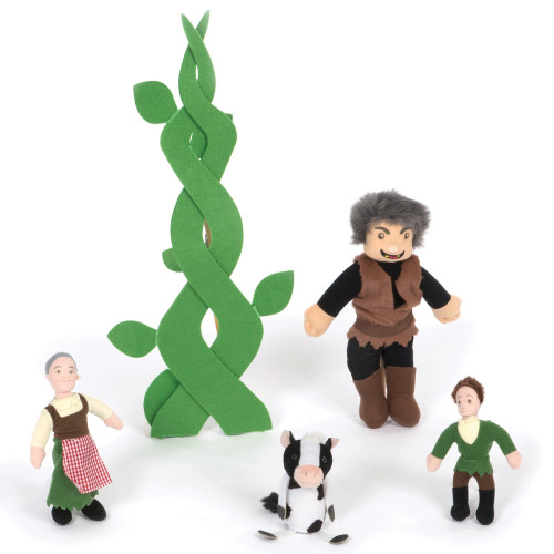 Jack and the Beanstalk Puppet Set