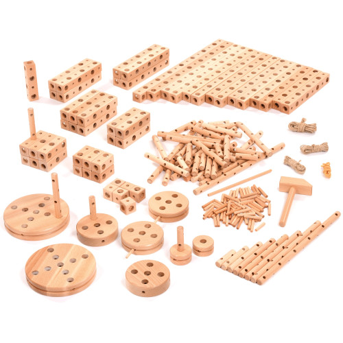 Large Wooden Builder Resource Set