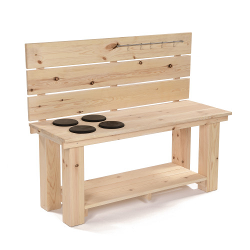 Mud Kitchen Bench with Hob
