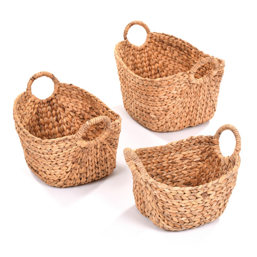 Set of Hyacinth Baskets