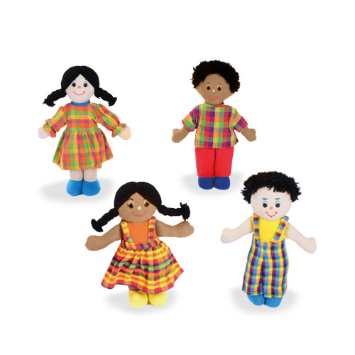 Mixed Family Doll Set Role Play