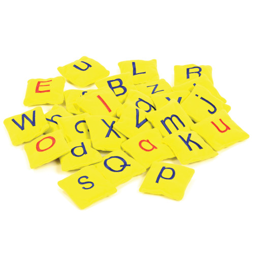 Set of Alphabet Bean Bags Upper and Lower Case
