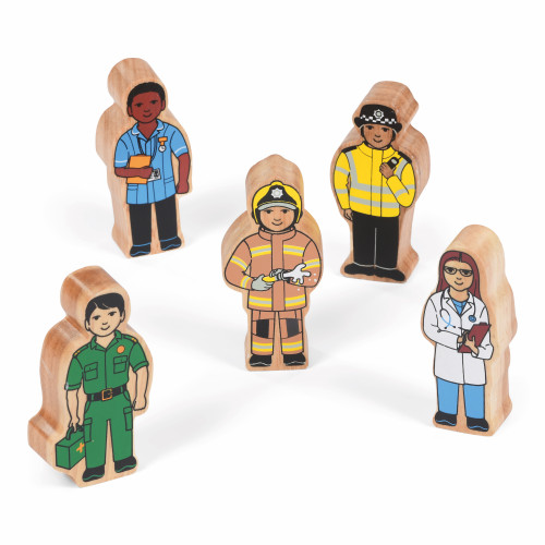 Small World Set of Emergency Services People