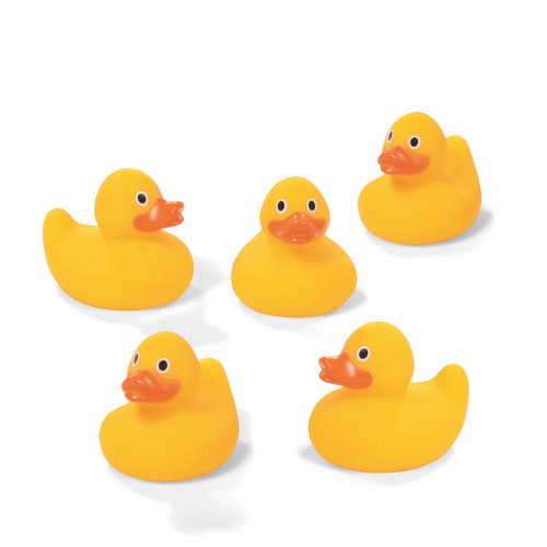 Set of Yellow Floating Rubber Ducks