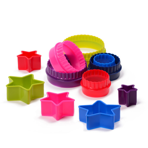 Set of Graduated Cutters for Dough Play