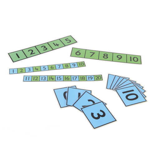 Set of Maths Number Lines and Cards