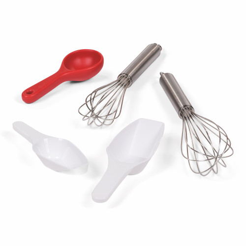 Set of Scoops, Spoon and Whisks
