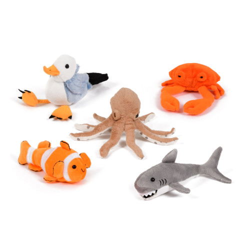 Set of Sea Creature Finger Puppets