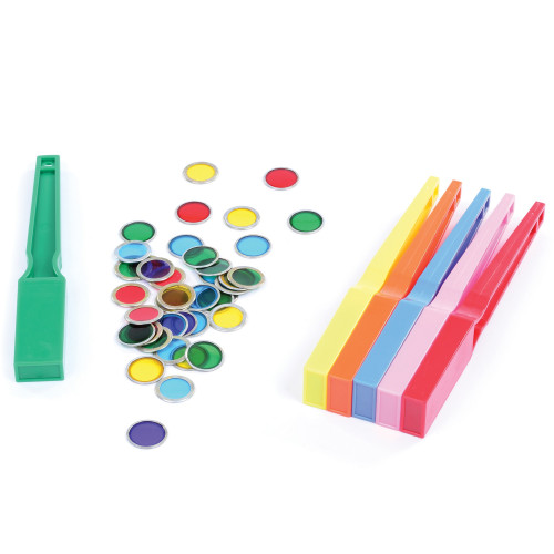 Set of Wand Magnets and Metal Chips