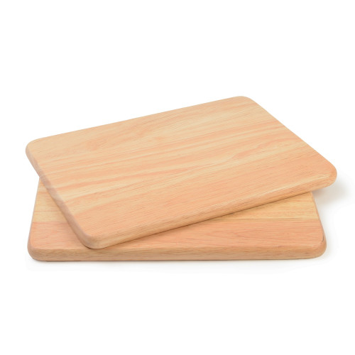Set of Natural Wooden Chopping Boards for Dough Play