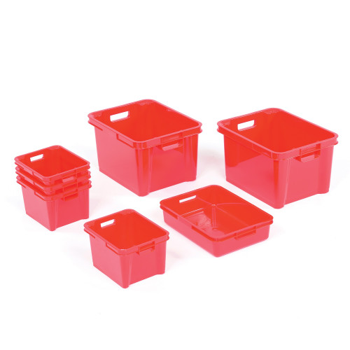 Wet Sand Storage Collection 3-4yrs Red