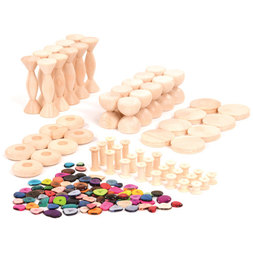Set of Block Shapes and Beads