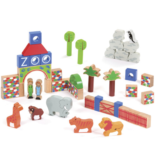 Zoo Building Block Set
