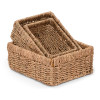 Set of Rectangular Seagrass Baskets