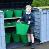 Compact Store with Green Storage Trugs