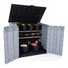 Compact Store with Black Storage Trugs