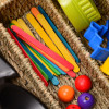 Set of Coloured Lolly & Match Sticks