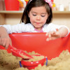 Wet Sand Tray with Wooden Shelf 3-7yrs
