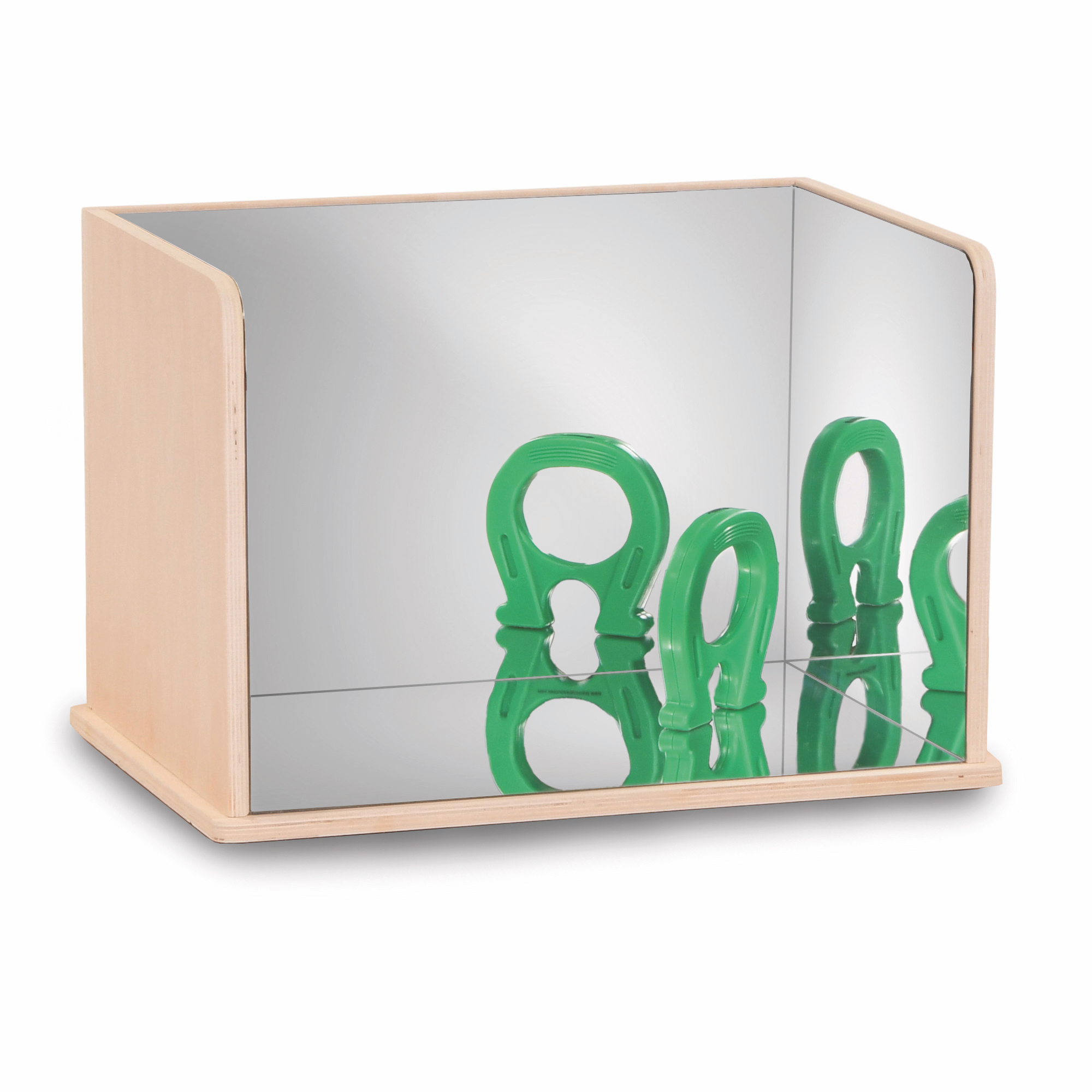 Rectangular Green Display Tray
